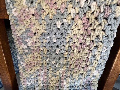 Luxe Baby Blanket in Morning Dove - image3